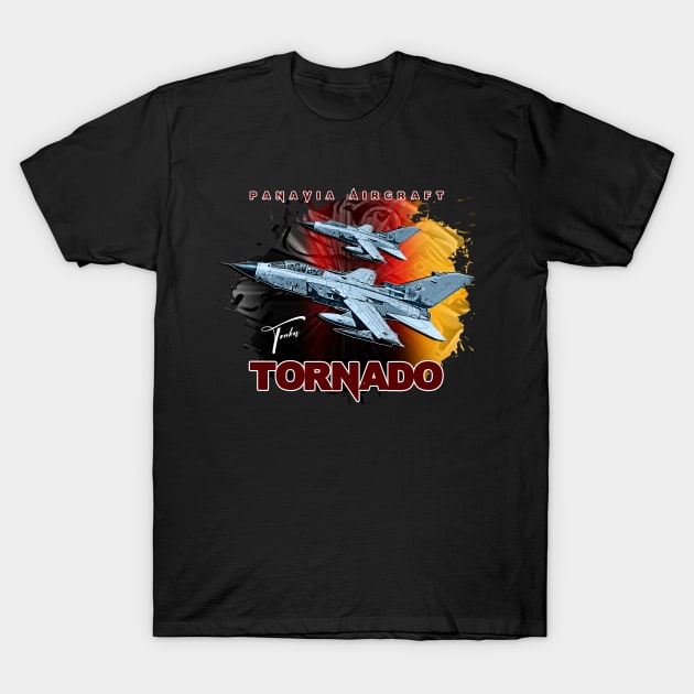 Panavia Tornado European Fighterjet Military Aircraft T-Shirt by aeroloversclothing